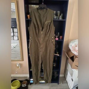 Olive jumpsuit